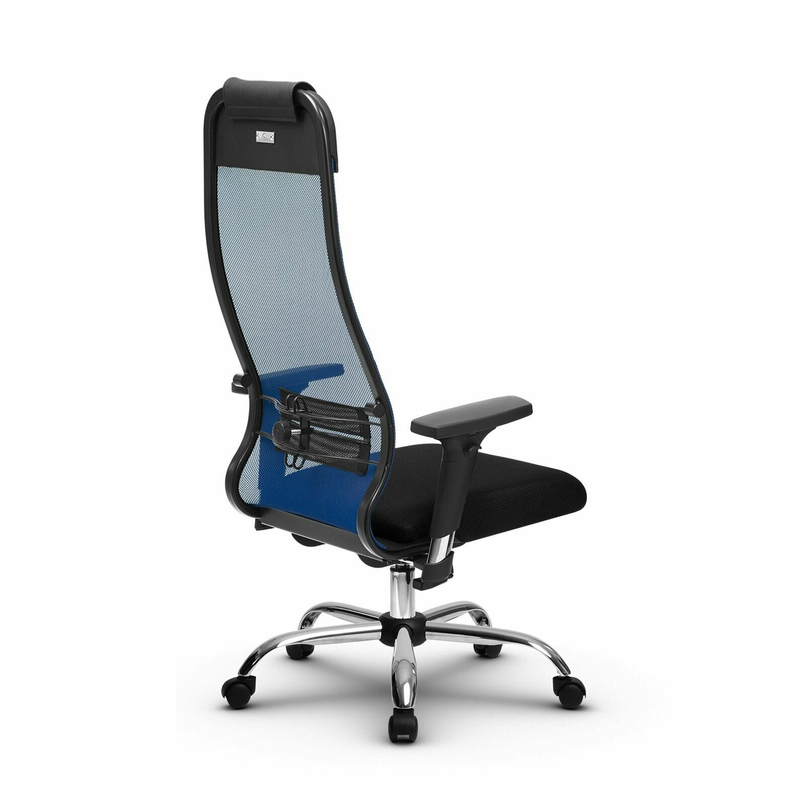 Компьютерное офисное кресло Metta Комплект 18/2D, осн. 003 (17833), Синее/Черное - фотография № 3