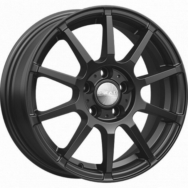 Колесный диск Скад акита 6x15/4x100 D60.1 ET40 черныйбархат