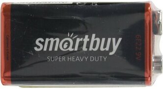 Батарейка Smartbuy Super Heavy Duty 6F22/1S