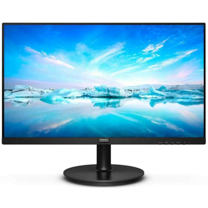 Монитор 27" Philips 271V8L 1920x1080 75 Гц VA W-LED 16:9 4ms(GtG) 4ms VGA HDMI Mega Infinity DCR 3000:1 178/178 250cd Tilt Black ( 271V8L/00,дисплей ЖК, LCD, Full HD , D-Sub )