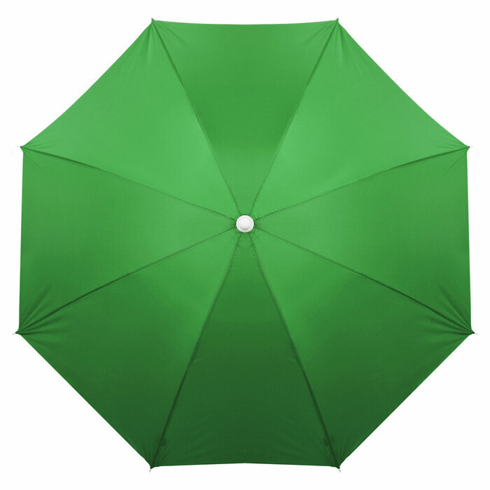 Зонт пляжный "Классика" с механизмом наклона, d=210 cм, h=200 см, микс./В упаковке шт: 1 - фотография № 7