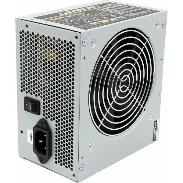 Блок питания Chieftec 500W OEM GPA-500S8 (ATX-12V V.2.3 PSU with 12 cm fan, Active PFC, ficiency )80% 230V only)