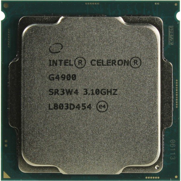 Процессор Intel Original Celeron G4900 Soc-1151v2 (CM8068403378112S R3W4) (3.1GHz/Intel HD Graphics 610) OEM