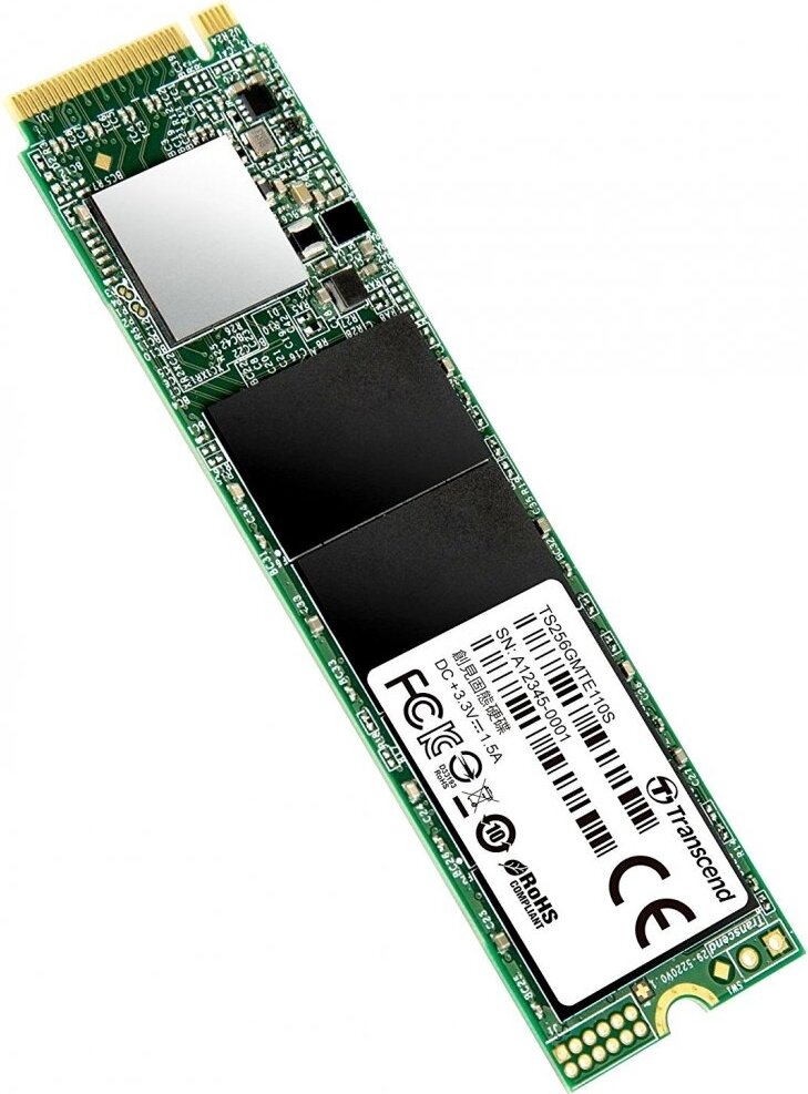 Накопитель SSD 256 Гб Transcend (TS256GMTE110S) M.2 2280