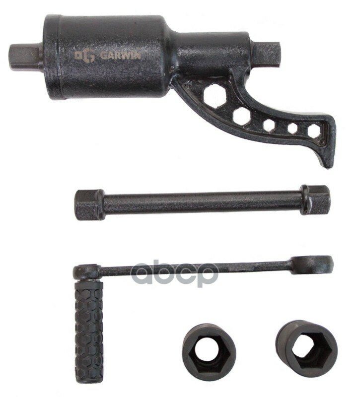 фото Garwin - Гайковерт Ручной С Механическим Редуктором 310 Мм 1:69 4800 Нм Головки 32 33 Мм Licota арт. GRLS4800L