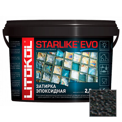   Litokol Starlike Evo S.145 Nero Carbonio 2,5 