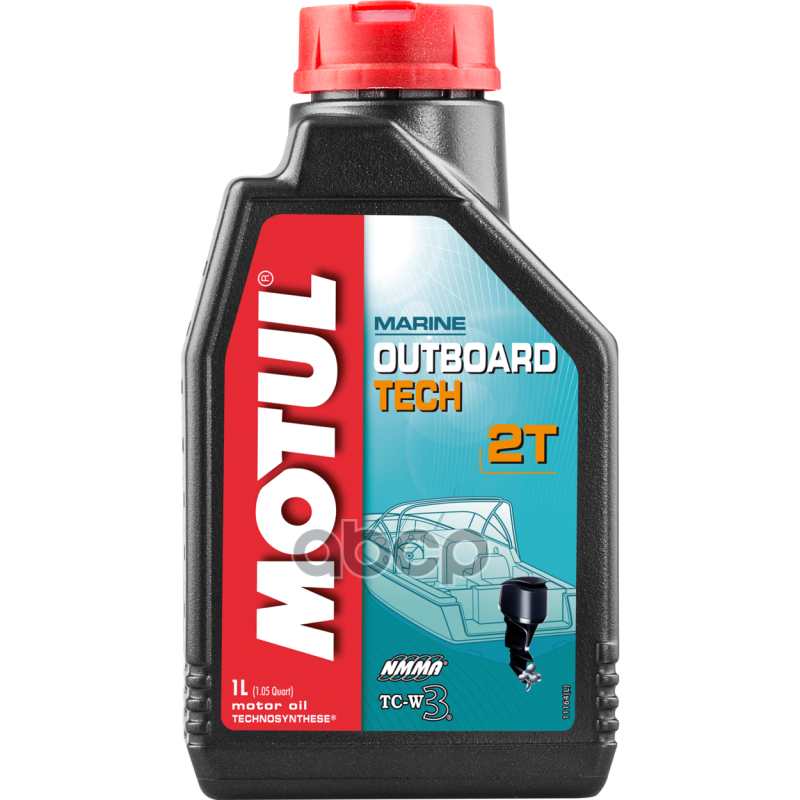 1L Outboard Tech 2T Tsc 4 Масло Моторное Полусинтетическое MOTUL арт. 102789