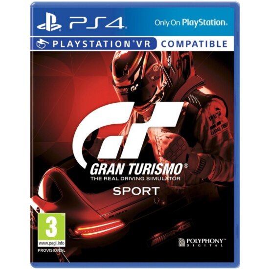 Игра PS4 Gran Turismo Sport (поддержка VR) (Хиты PlayStation) для , русская версия