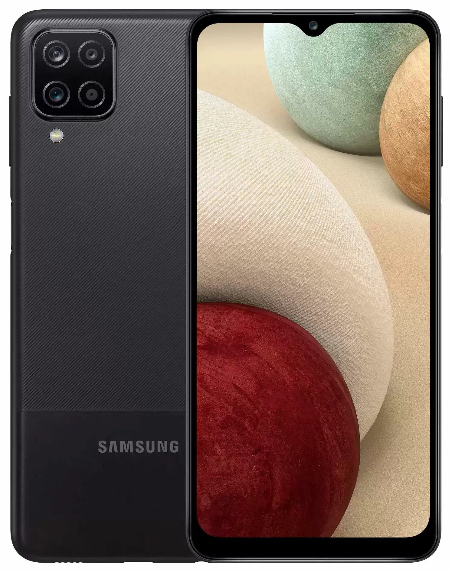 Смартфон Samsung Galaxy A12 SM-A127F 64Gb/4Gb, черный