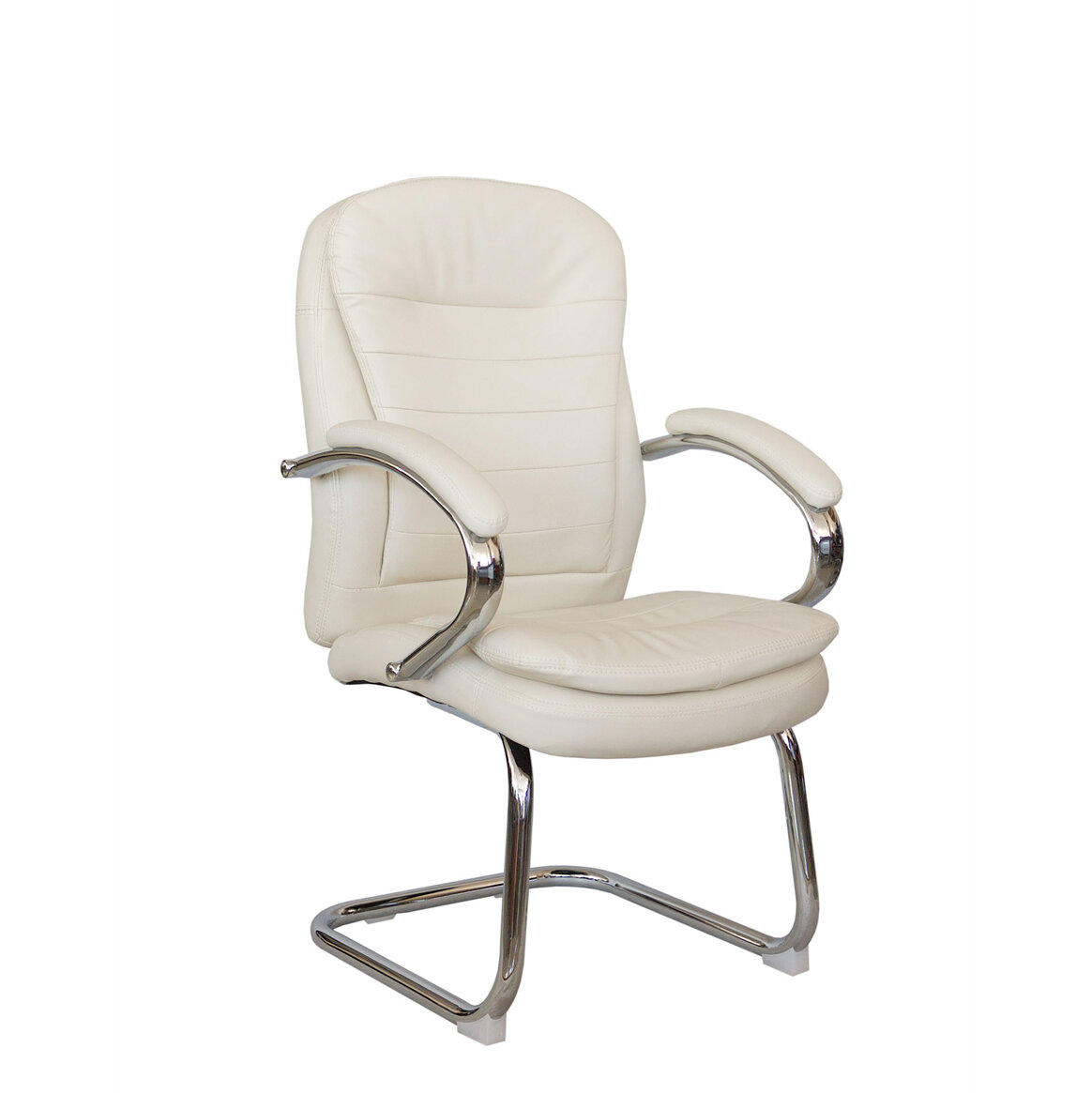 Офисное кресло для посетителей и переговорных Riva Chair 9024-4 Бежевый