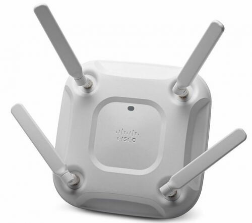   Cisco AIR-CAP3702E-R-K9 802.11ac Ctrlr AP 4x4:3SS w/CleanAir, Ext Ant, R Reg Domain