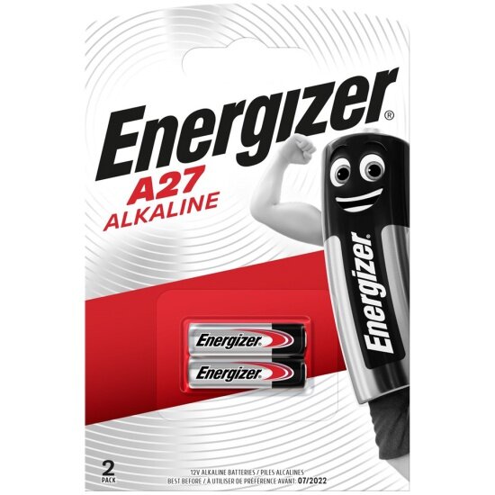 Элемент питания ENERGIZER A27 (MN27/ V27 A/ L828) бл 2