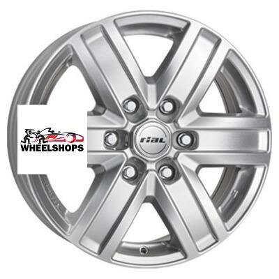 Rial 7x17/6x139,7 ET57 D92,3 Transporter 6 Polar Silver