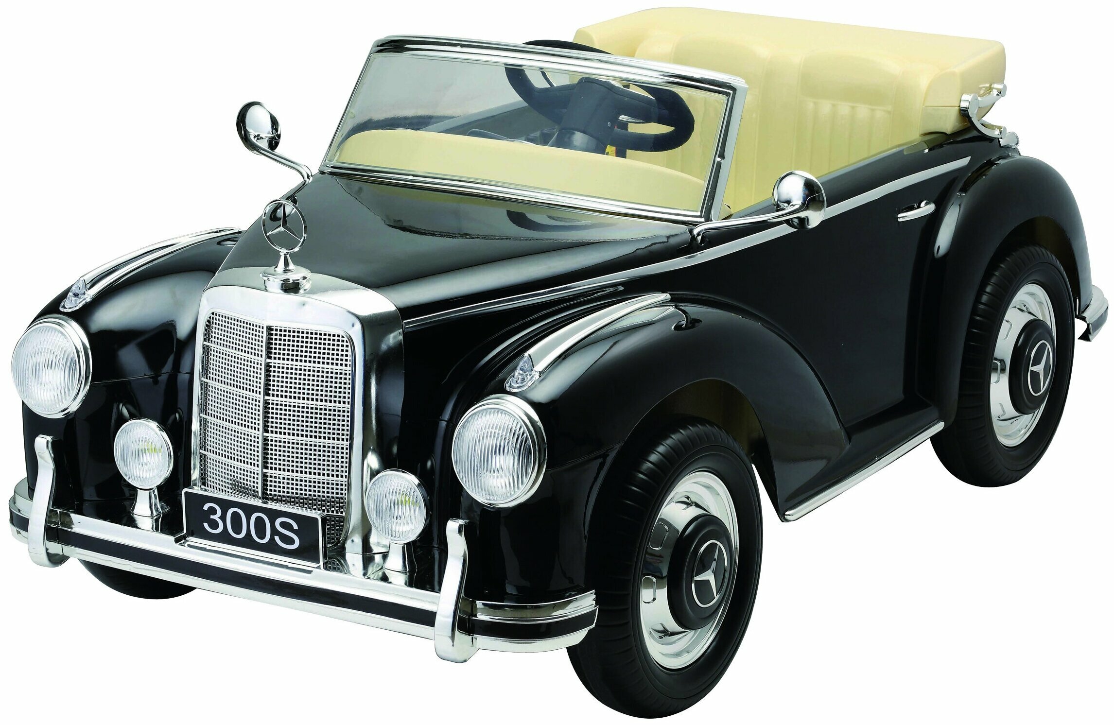 RiverToys Автомобиль Mercedes-Benz S300, black