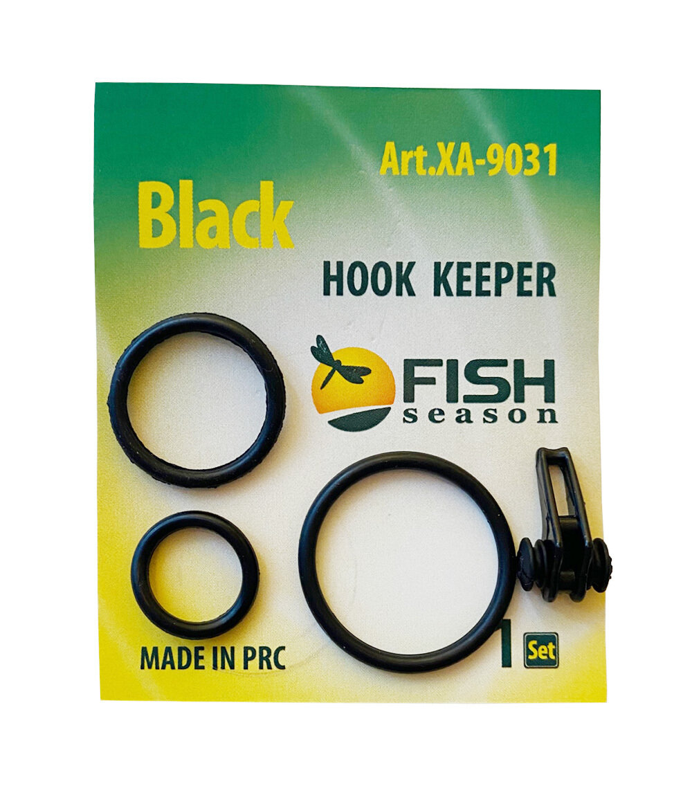 Держатель крючка Fish Season Hook Keeper Black 1шт/уп