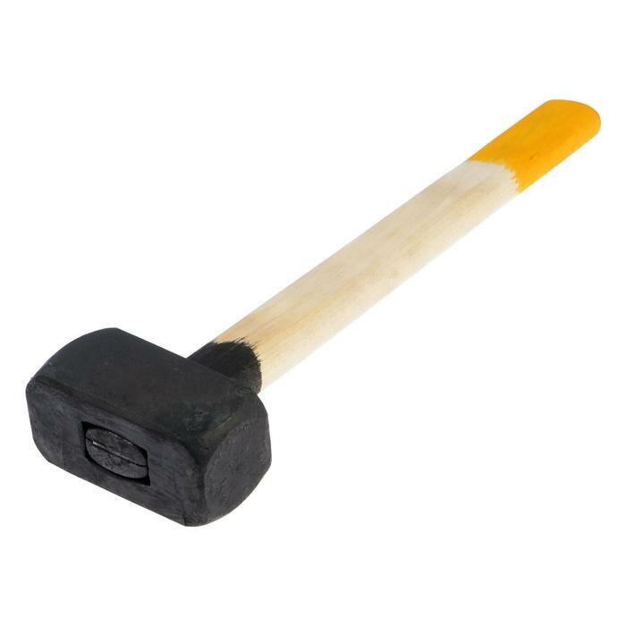 фото Кувалда кованая ЛОМ, 2 кг, деревянная рукоятка