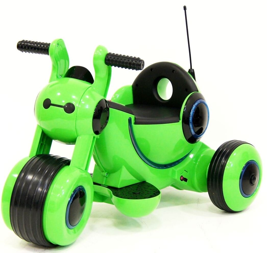 RIVERTOYS детский электромотоцикл Moto HL300 - зеленый
