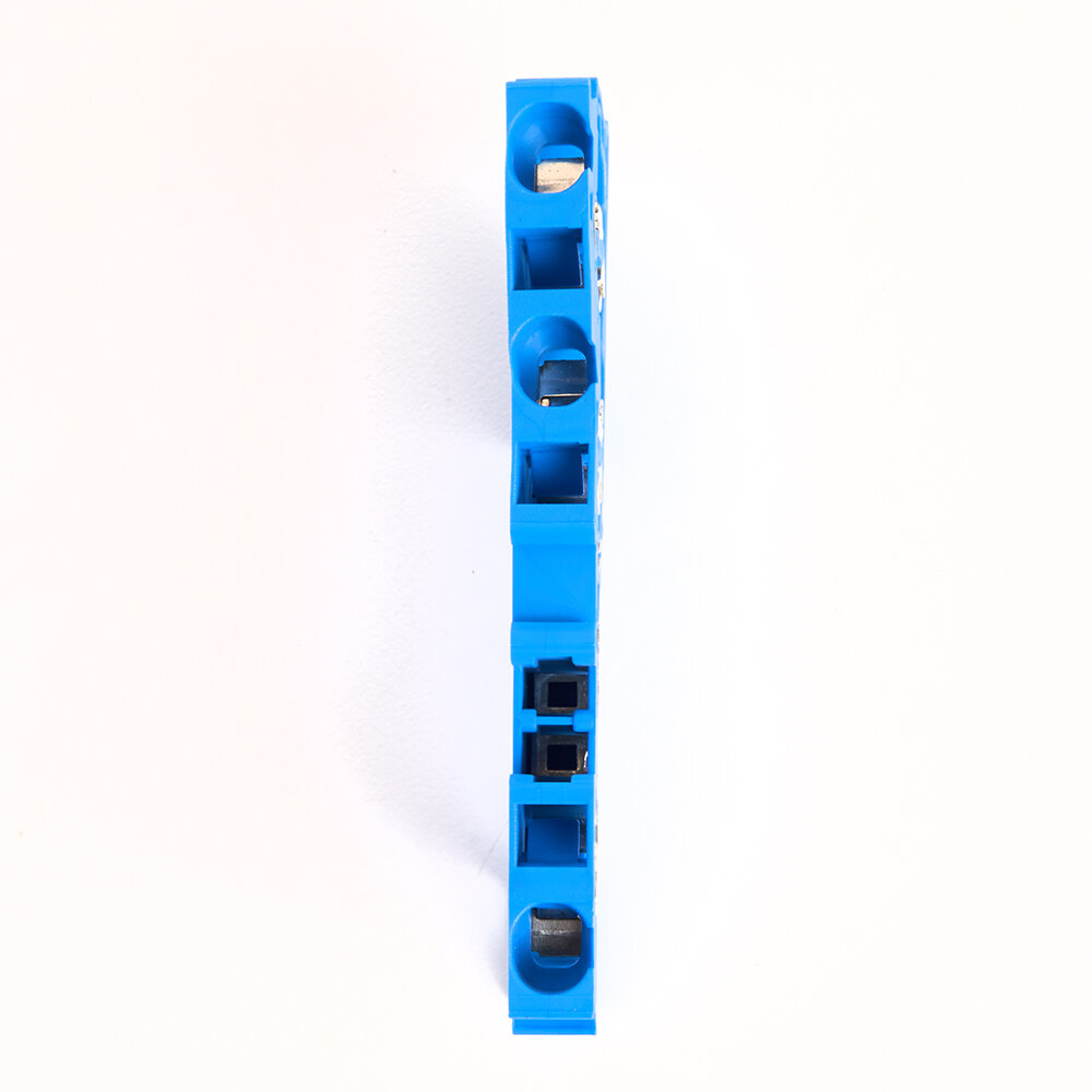 Зажим пружинный, 3-проводной проходной ЗНИ - 4.0 (JXB ST 4), синий STEKKER fr_39970 - фотография № 2