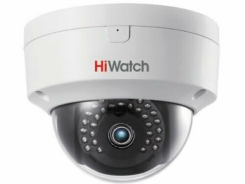 Видеокамера IP HiWatch DS-I252S 2Мп, 1/2.7" CMOS, 0.01лк, 4мм/90°, 1920 × 1080/25к/сек, H.265/H.264/MJPEG