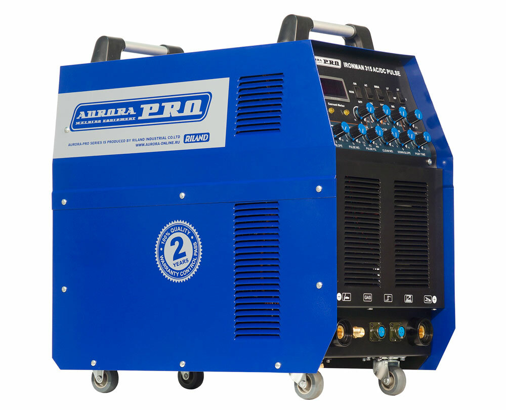 фото Аппарат аргонной сварки AuroraPRO IRONMAN 315 AC/DC PULSE