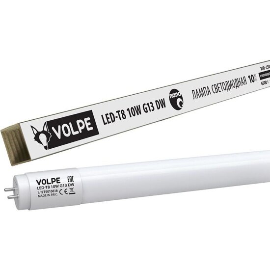 Светодиодная лампа Volpe LED-T8-10W/DW/G13/FR/FIX/N