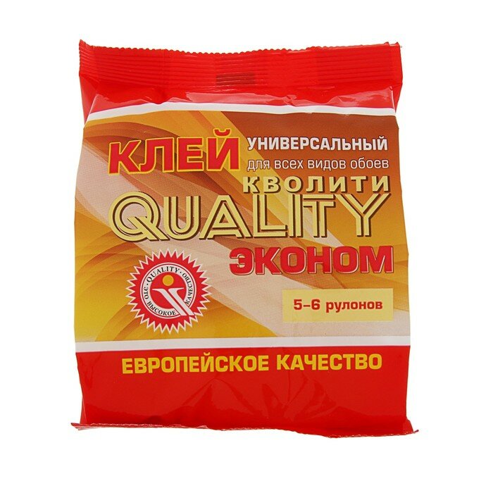 фото Клей обойный Quality, универсальный, мягкая упаковка, 150 г