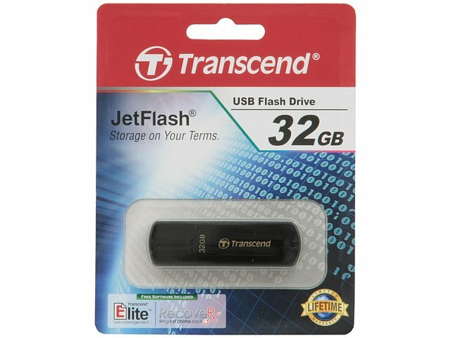 Накопитель USB flash Transcend Накопитель USB flash 32ГБ Transcend JetFlash 350 TS32GJF350 (USB2.0)