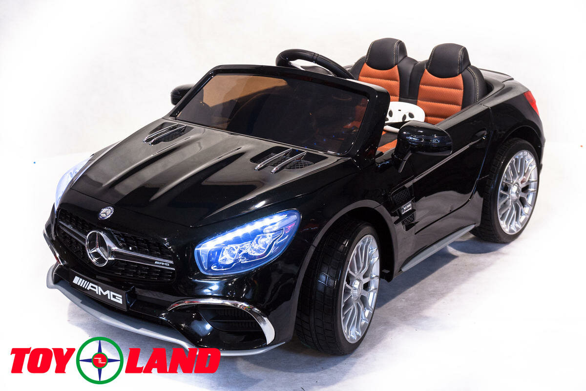 Детский электромобиль Mercedes Benz SL 65 Черный краска