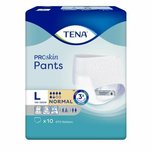 - Tena ()  Pants Normal .L 10 .