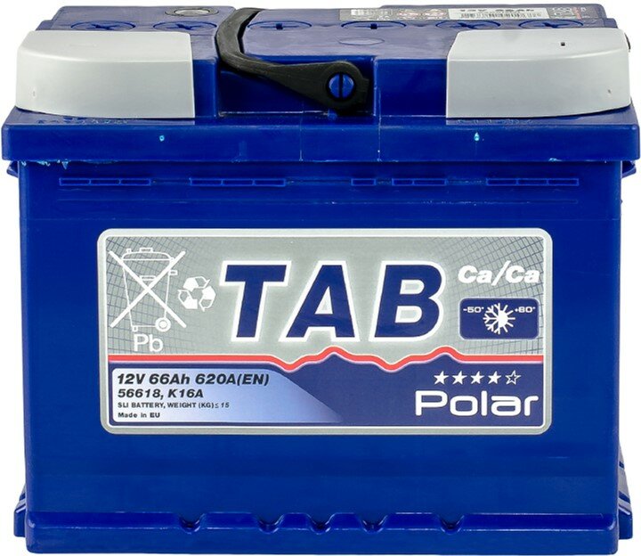 Аккумулятор Tab Polar Blue 121566 66ah п/п