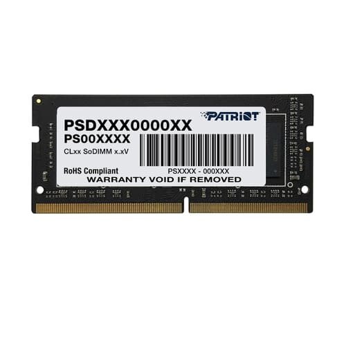 Patriot Модуль оперативной памяти SO-DIMM 16ГБ DDR4 SDRAM Patriot PSD416G24002S (PC19200, 2400МГц, CL17) (ret)