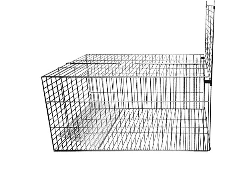 Данко Клетка металлическая Кл-С-7 для отлова животных, гравитационный механизм запирания