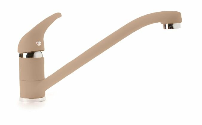 фото GRANFEST Смеситель для кухни прямой D-35мм топаз арт.