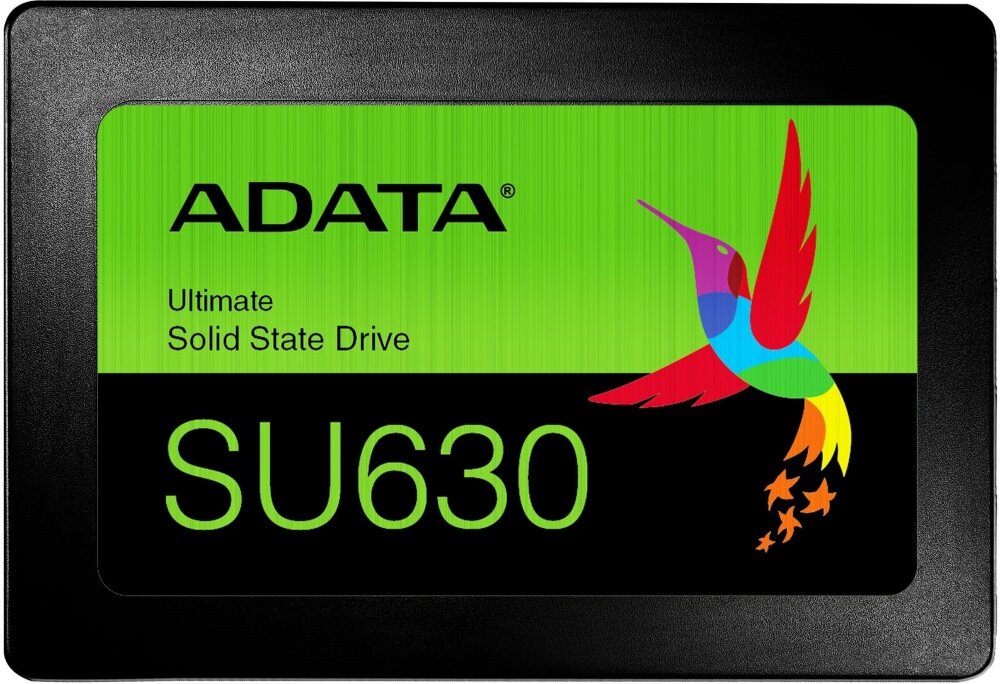 Накопитель SSD Adata SU630 ASU630SS-3T84Q-R/SATA III/3.84 TB /Скорость чтения 520МБайт/с Скорость записи 450МБайт/с
