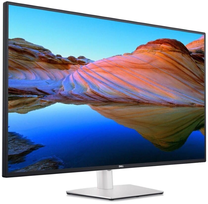 DELL Монитор Dell 43" UltraSharp U4323QE черный IPS LED 16:9 HDMI M/M матовая HAS Piv 1000:1 350cd 178гр/178гр 3840x2160 76Hz DP 4K USB 18.5кг U4323QE