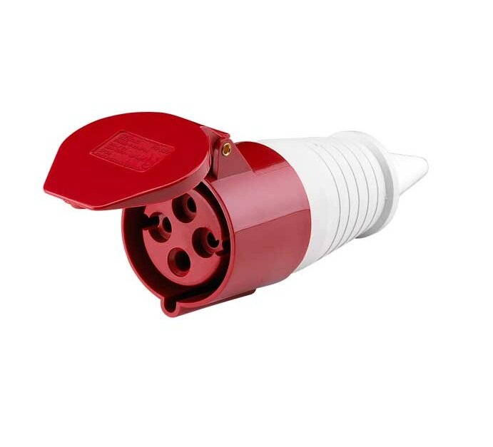 фото DEKraft РП-102 Розетка переносная 214 3Р+РЕ 16А 380В IP44