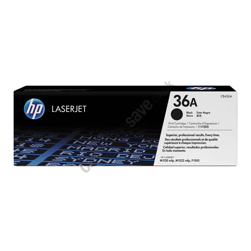 Картридж оригинальный HP CB436A (№36A) черный для LJ P1505/M1120/M1522 (2K) Hewlett Packard