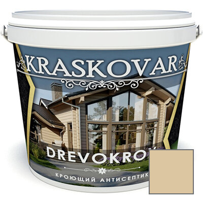 Антисептик кроющий Kraskovar Drevokroy RAL 1014 (1900001392) 2 л