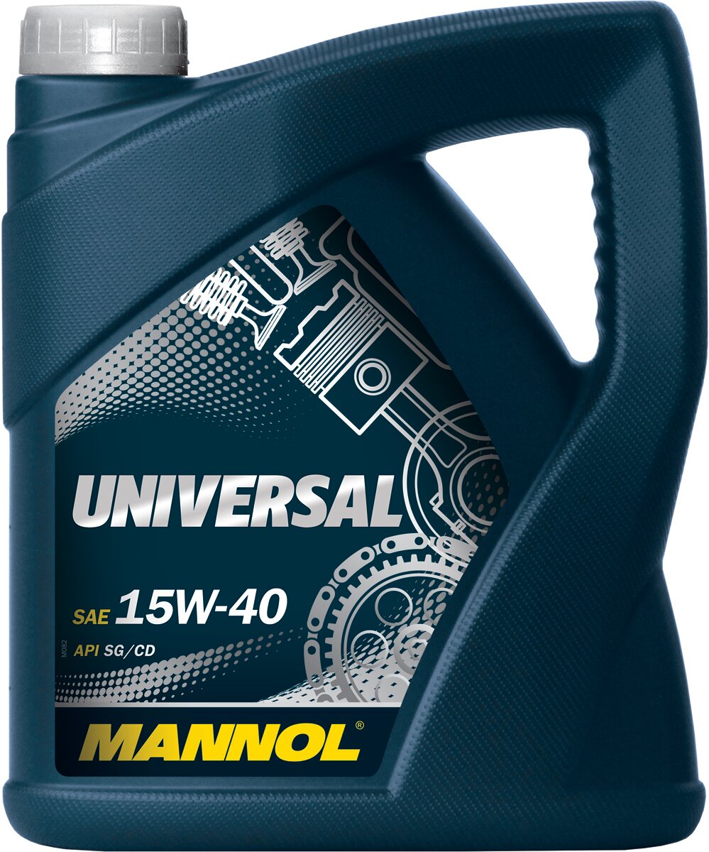 Масло моторное MANNOL "Universal", 15W-40, минеральное, 4 л, 7405