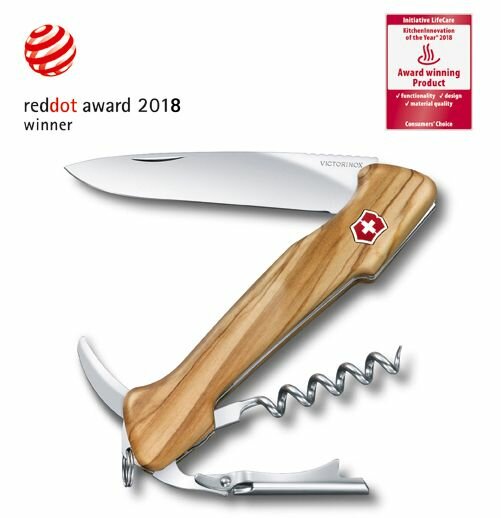 Нож перочинный Victorinox WineMaster (0.9701.64) 130мм 6функц. подар.коробка