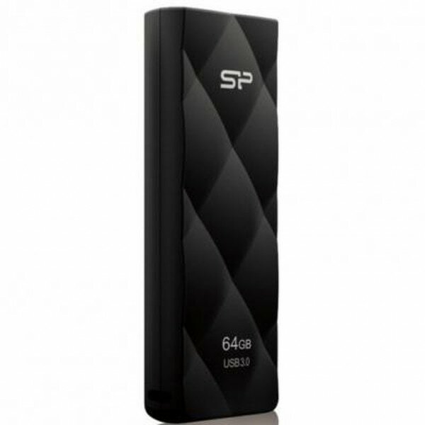 Флешка 64Gb Silicon Power Blaze B20, USB 3.0, Черный SP064GBUF3B20V1K