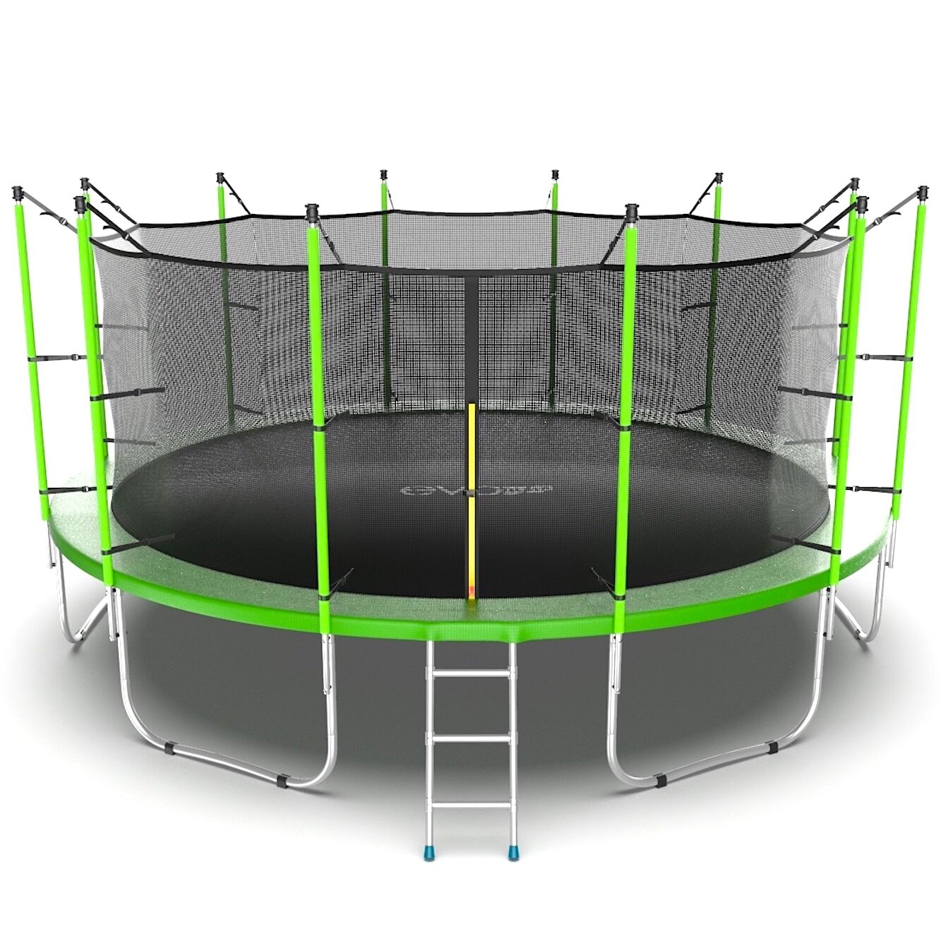 EVO FITNESS Батут EVO JUMP Internal с внутренней сеткой 16ft (Green)