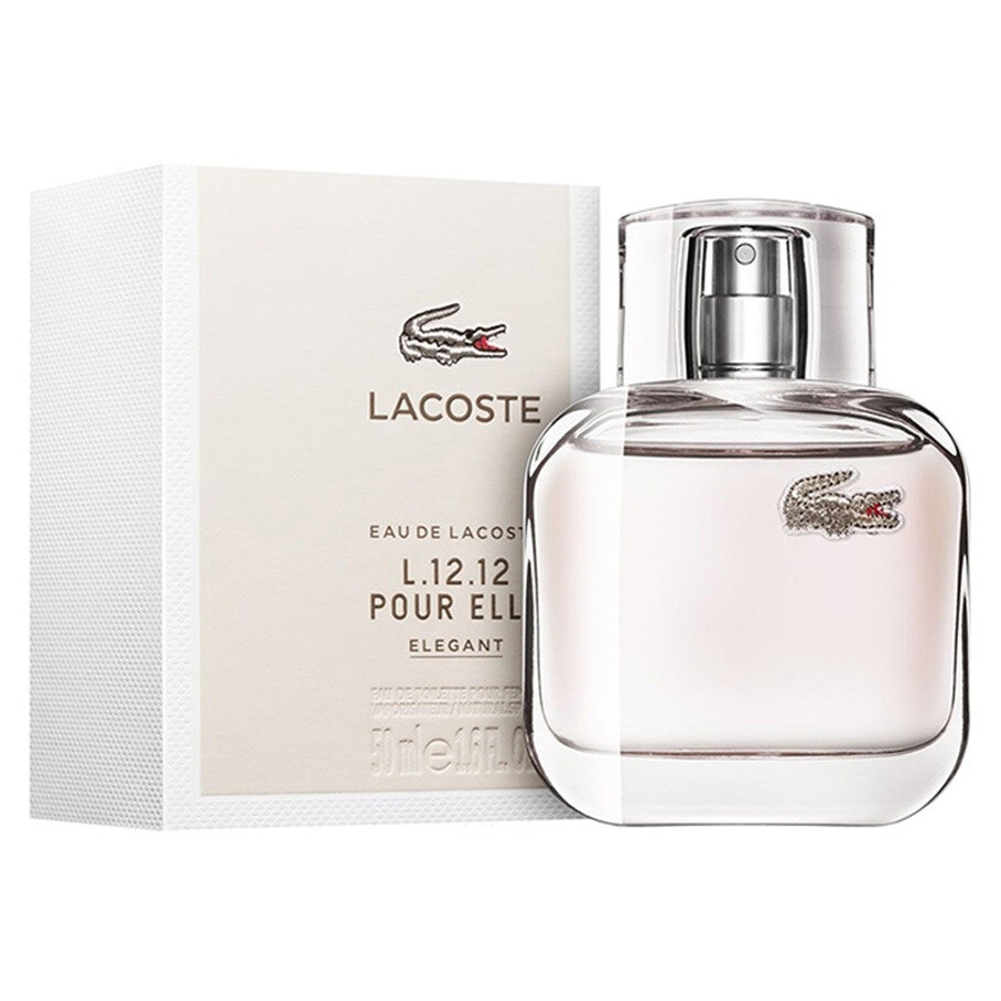 Lacoste Eau de Lacoste L 12 12 Pour Elle Elegant туалетная вода 50 мл для женщин