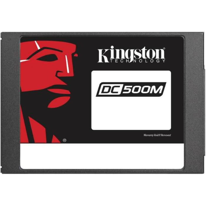 Твердотельный накопитель Kingston Enterprise SSD 960GB DC500M 2.5" SATA 3 R555/W520MB/s 3D TLC MTBF 2М 98 000/70 000 IOPS 1,3DWPD (Mixed-Use) 3 years