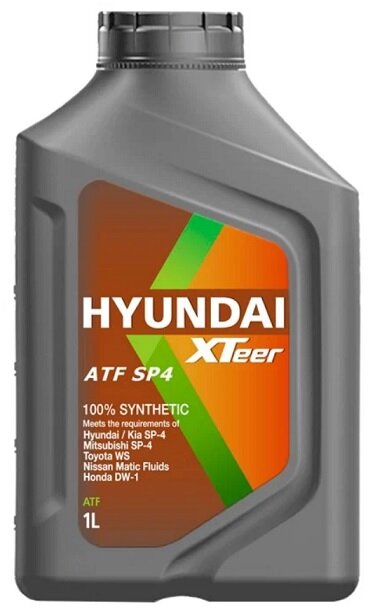 Масло (жидкость) для АКПП Hyundai XTeer ATF SP-IV 1л