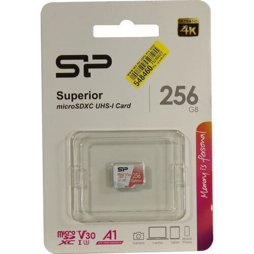 SD карта Silicon power Superior SP256GBSTXDV3V20