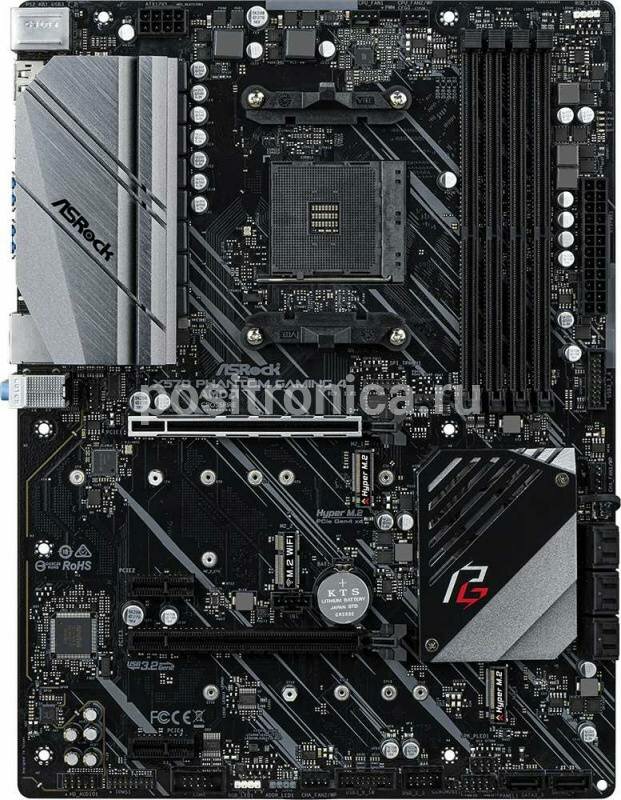 Материнская плата Asrock X570 PHANTOM GAMING 4, Soc-AM4, ATX