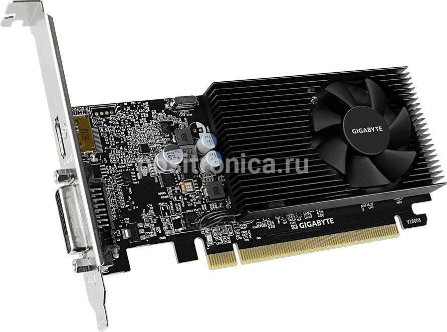 Видеокарта Gigabyte GeForce GT 1030 2048 МБ RET (gv-n1030d4-2gl)