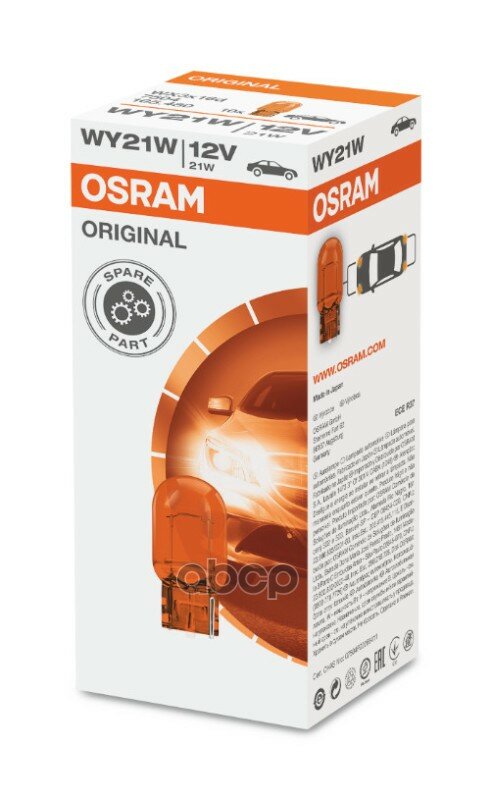 Лампа Wy21w 12v 21w Wx3x16d Original Line (Складная Картонная Коробка) Osram арт. 7504