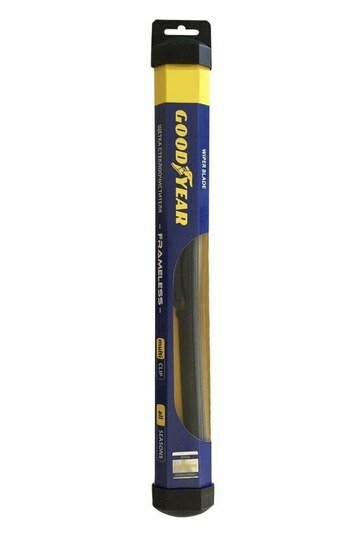 Щетка стеклоочистителя бескаркасная goodyear frameless всесезонная, multiclip 21"/53 cм